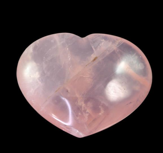 Rose Quartz Heart