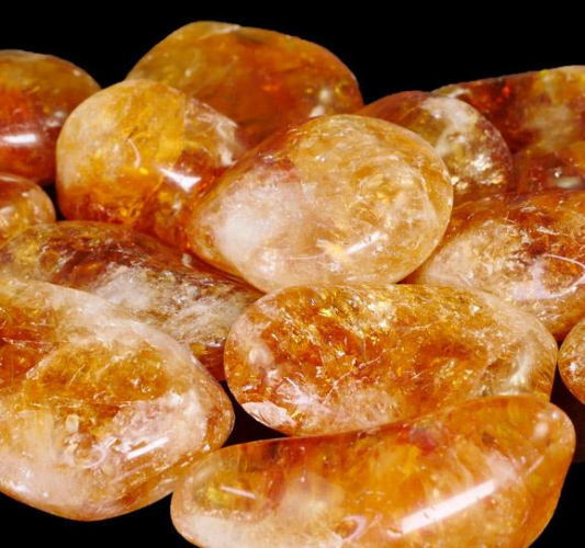 Citrine Large Tumbled Stone