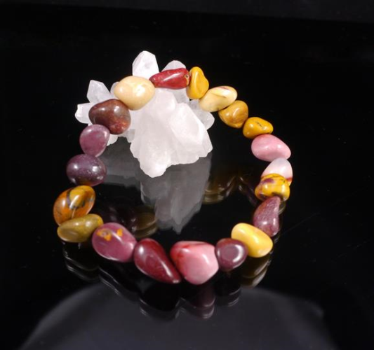 Mookaite Bead Bracelet