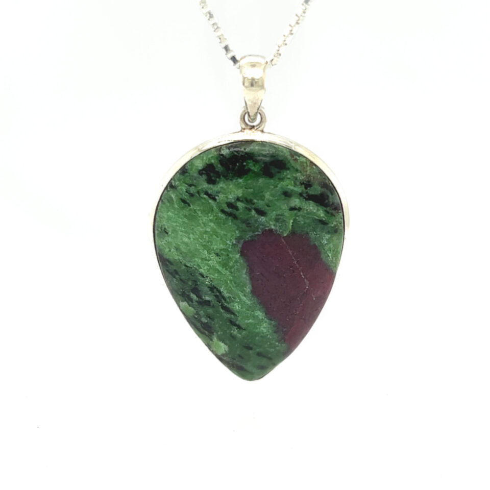 Ruby Zoisite Pendant