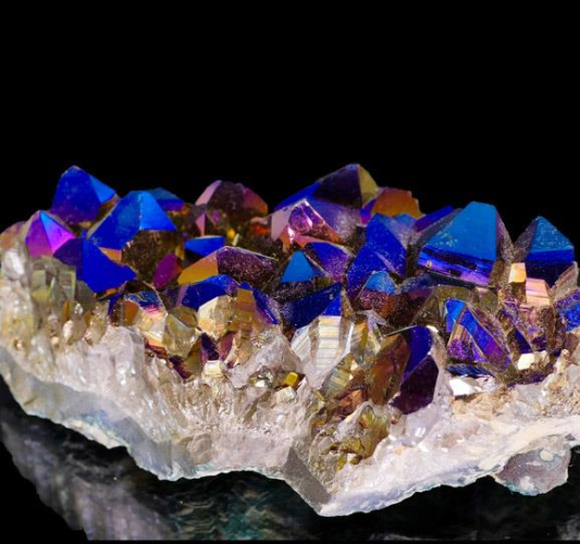 Titanium Amethyst Cluster