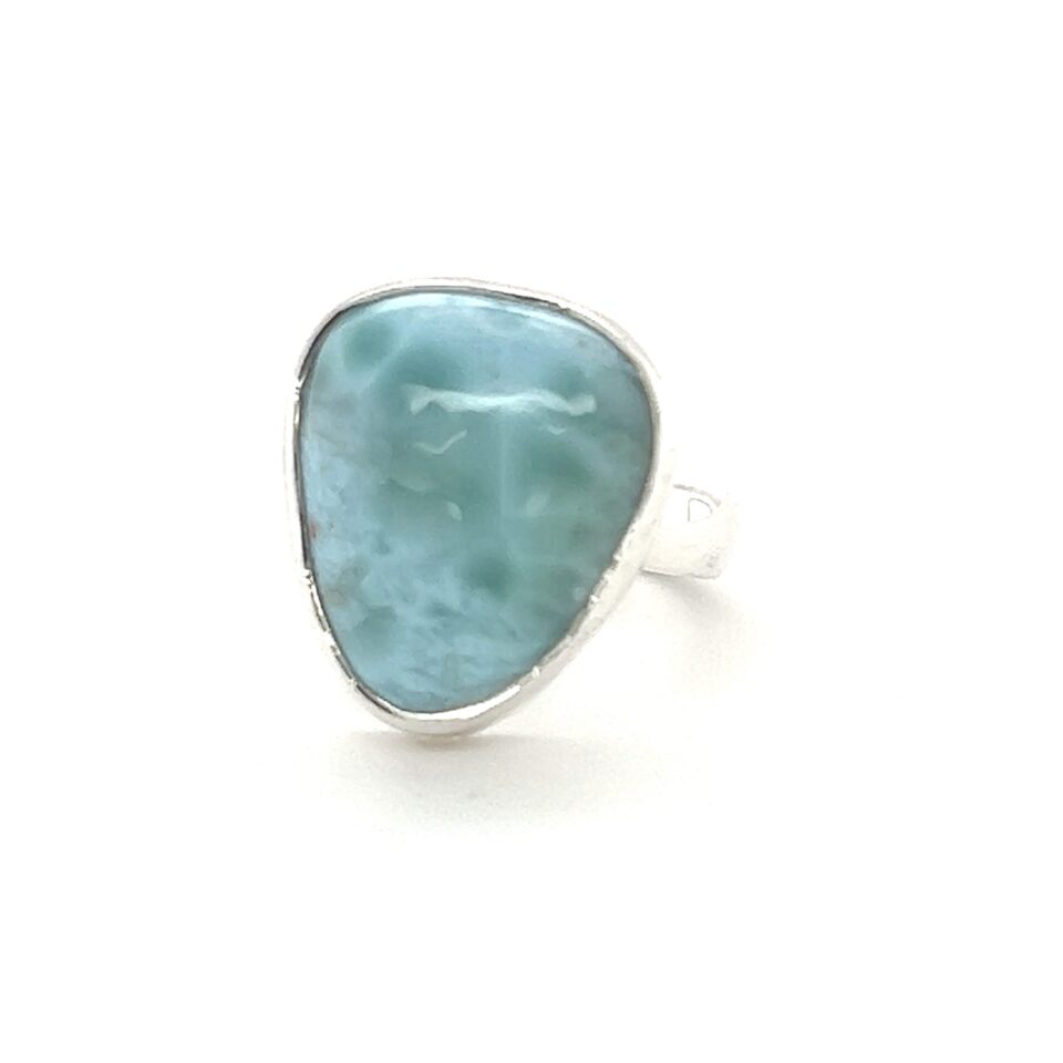 Larimar Adjustable Ring