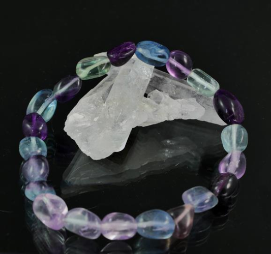 Fluorite-bead-bracelet-brisbane