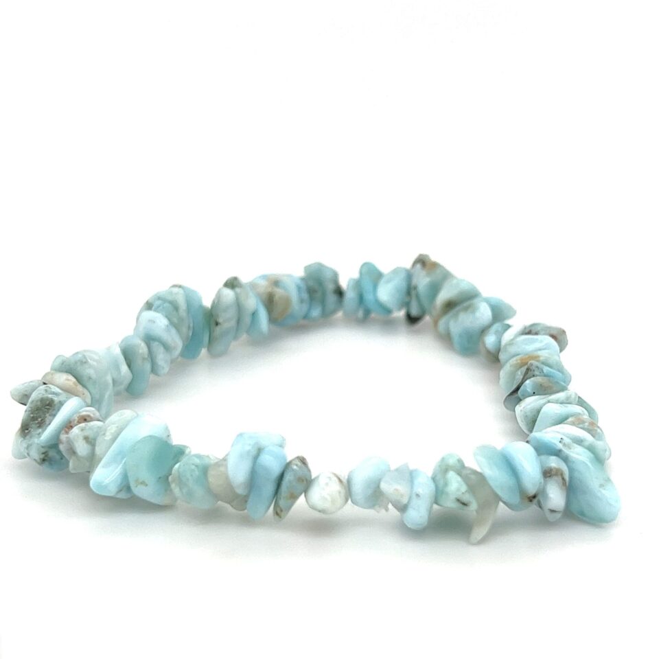 Larimar Chip Bracelet