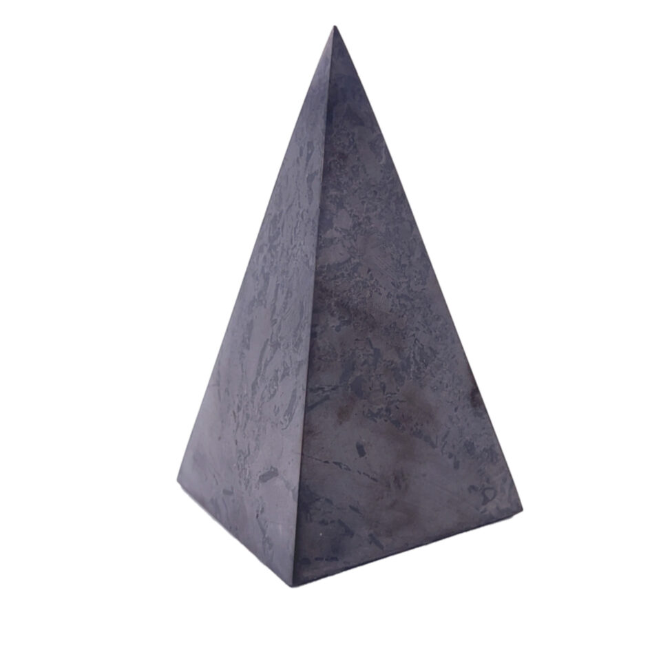 Shungite Tall Pyramid 5cm