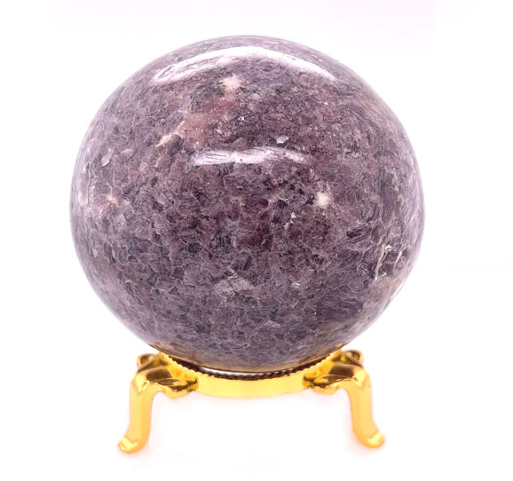 Large Lepidolite Sphere