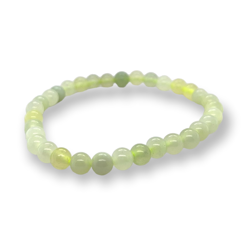 Jade 6mm Bead Bracelet