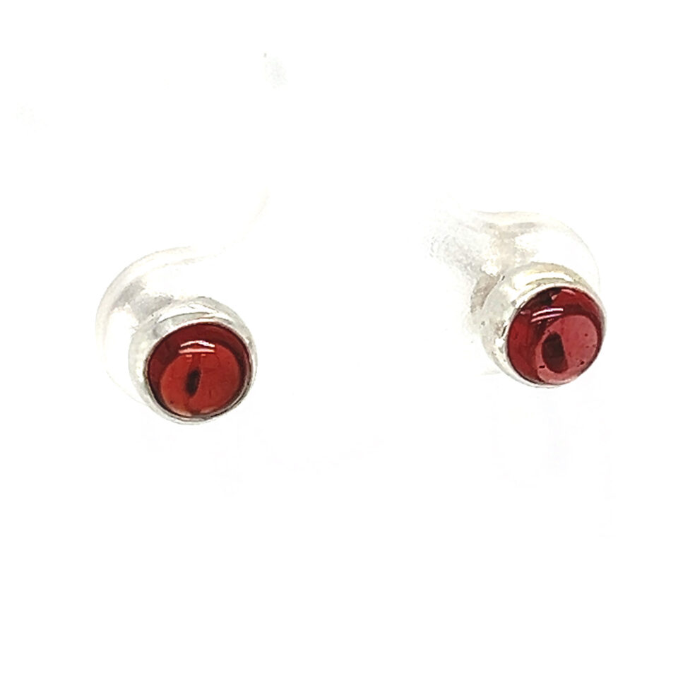 Garnet Stud Earrings