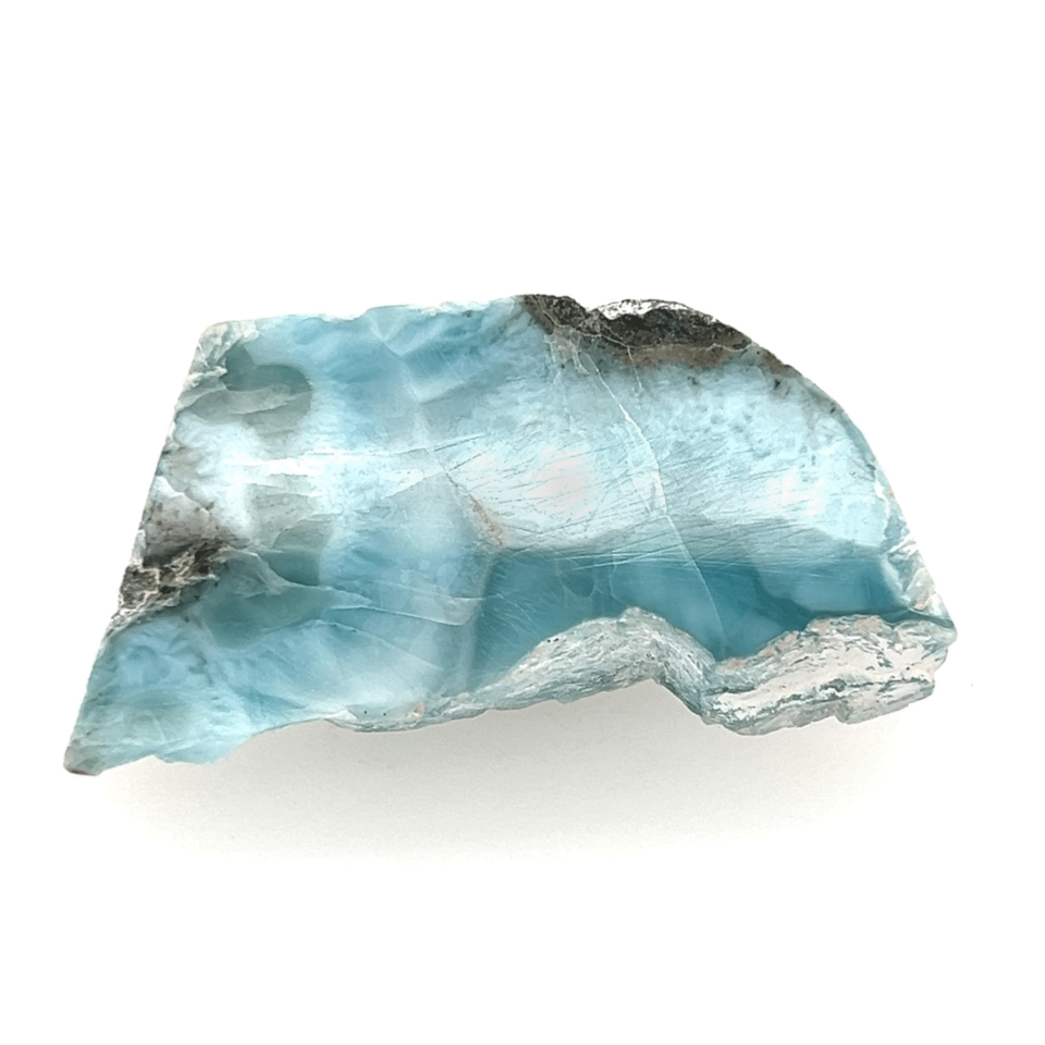 Raw Larimar Slice