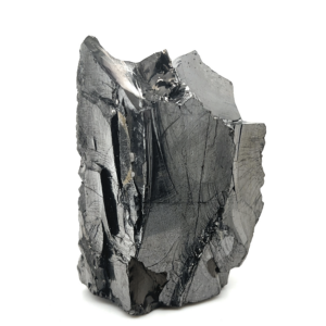 Raw Statement Silver Shungite Specimen